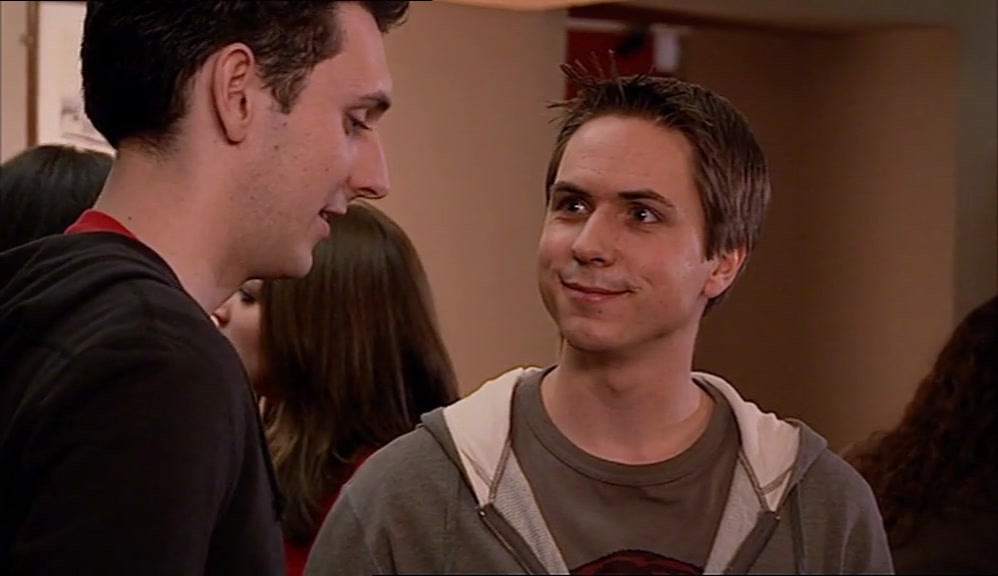SIMON AND NEIL WERE ENJOYING EACH OTHER'S COMPANY. 