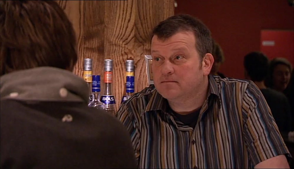 - TWO JARS OF LAGER AND A COKE. - STELLA ALL RIGHT? 