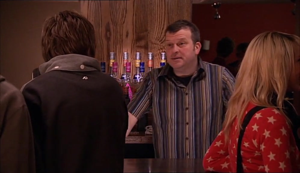 - TWO JARS OF LAGER AND A COKE. - STELLA ALL RIGHT? 