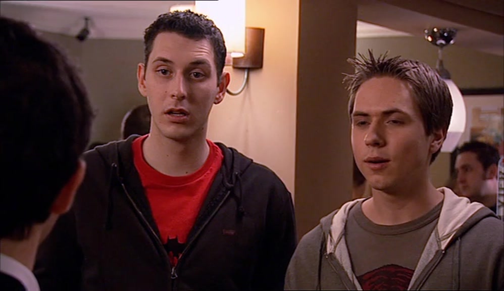 WHY DIDN'T YOU GO HOME AND CHANGE? PEOPLE WILL TAKE THE PISS, MATE. 