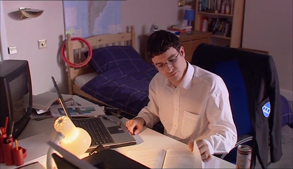 WENT BEYOND TRYING TO GET INTO GIRLS KNICKERS. I WAS STUDYING HARD, 