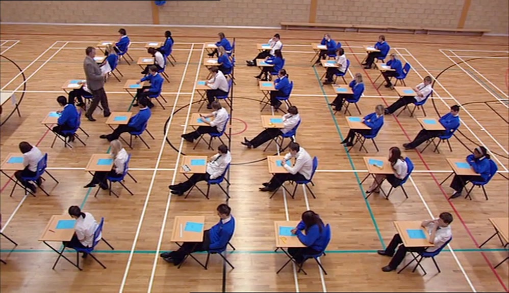 THE MOMENT HAD ARRIVED. THE LAST EXAMS. 