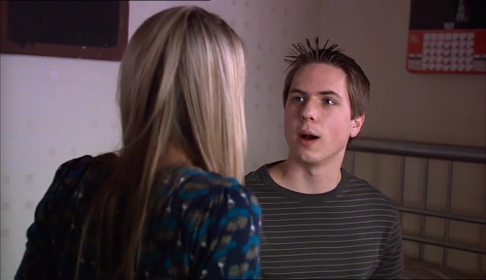 - IT'S LATE, I SHOULD GO. - SURE. 