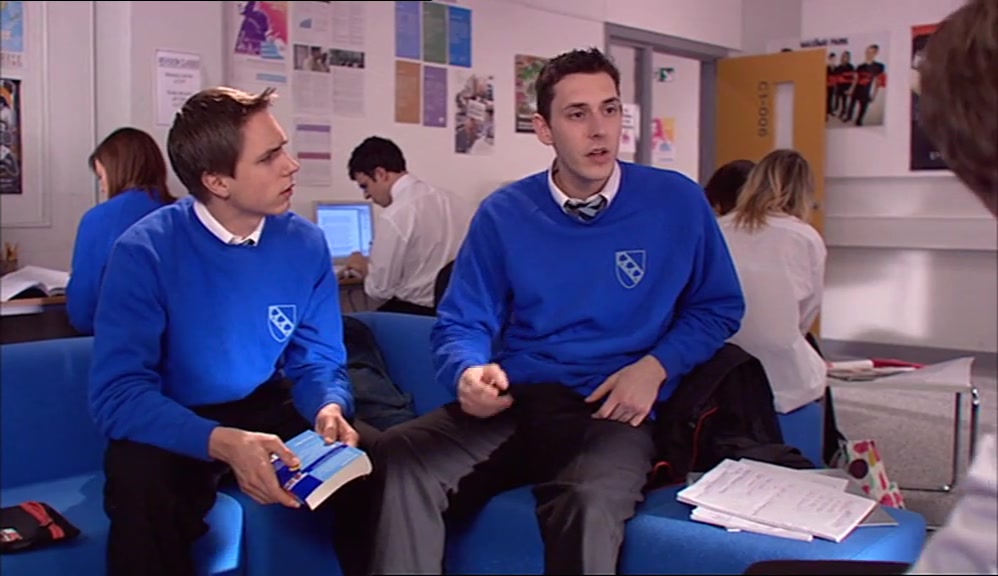 - DON'T BE A TIT, COURSE SHE HASN'T. - I THINK SHE HAS. 