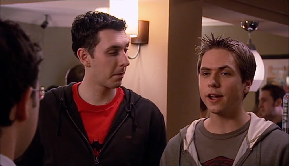 WHY DIDN'T YOU GO HOME AND CHANGE? PEOPLE WILL TAKE THE PISS, MATE. 