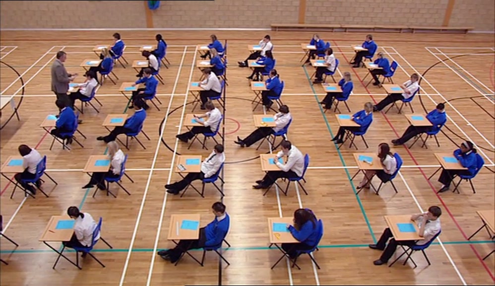 THE MOMENT HAD ARRIVED. THE LAST EXAMS. 