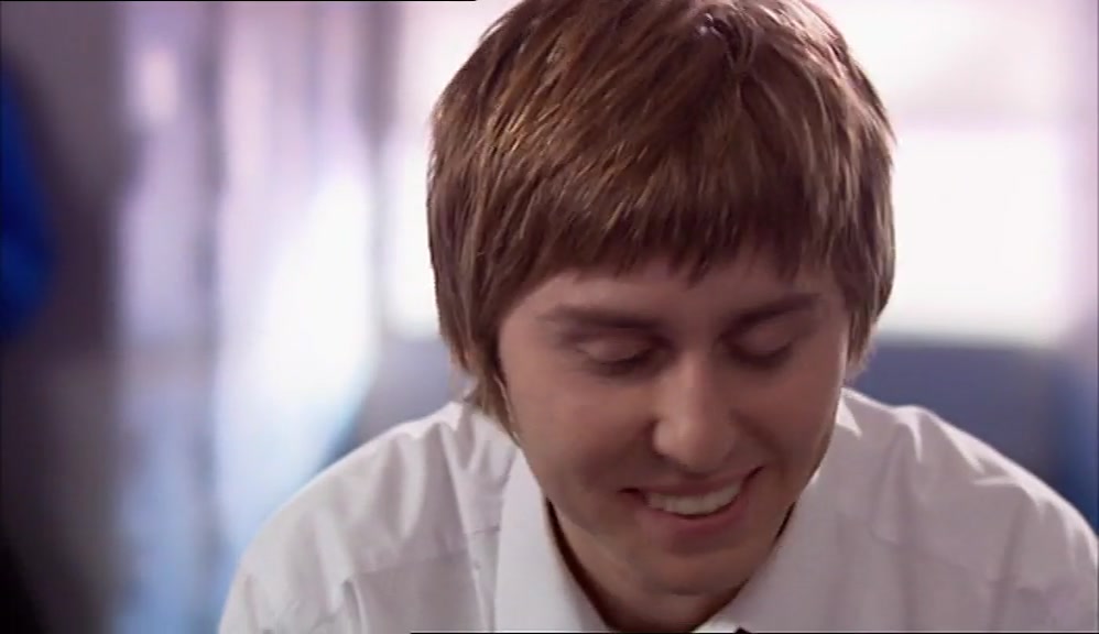 YEAH! I THOUGHT I RECOGNISED HER. SHE PULLED DAVID GLOVER. 