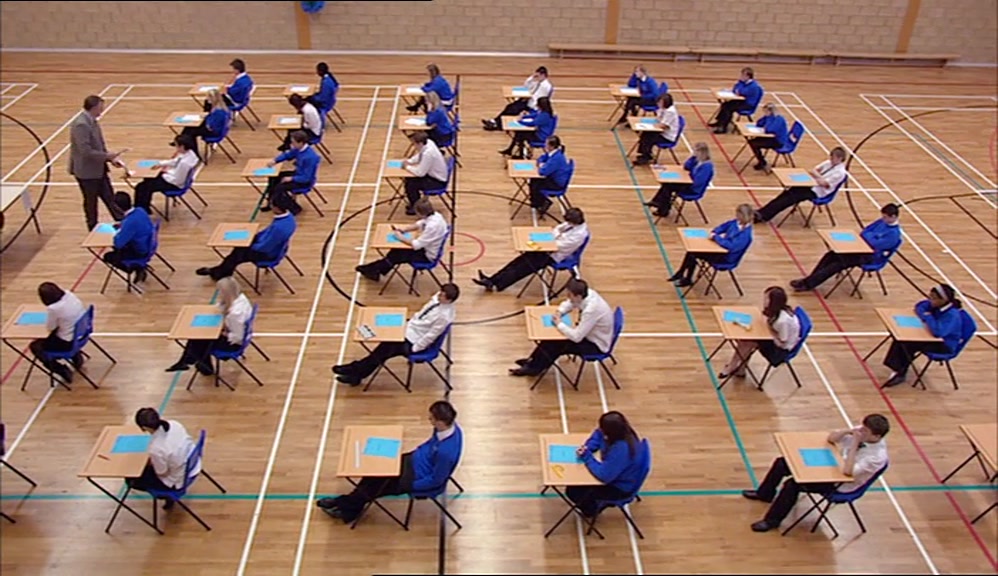 THE MOMENT HAD ARRIVED. THE LAST EXAMS. 