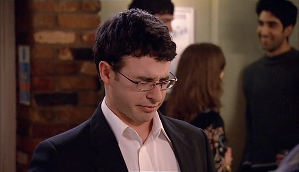 SIMON AND NEIL WERE ENJOYING EACH OTHER'S COMPANY. 