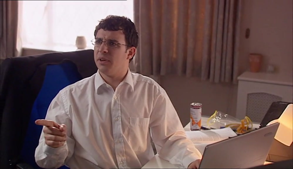 NAH, YOUR MUM LET ME IN. SHE IS LOOKING HOT, IF I MAY SAY. 