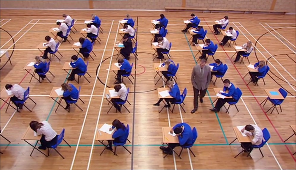 AND IF I DIDN'T PASS MY AS LEVELS, THE END OF MY LIFE. 
