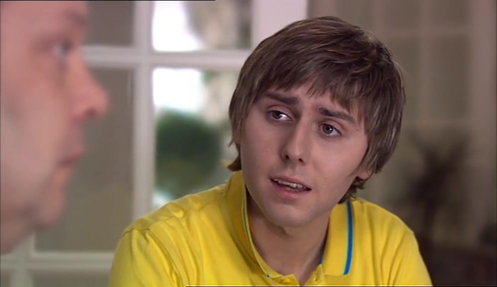 - I THINK I LOVE HER. - SO YOU'RE BACK WITH HER? 
