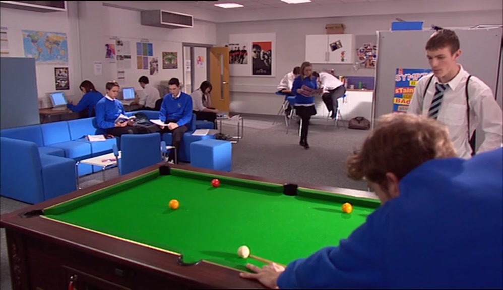 SO WHILE SIMON WAS CRAMMING FOR AN EXAM HE WASN'T SITTING, 