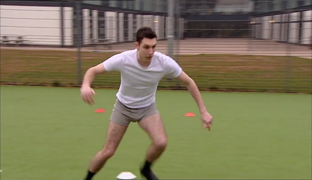 WHILE HAD NEIL SACRIFICED HIS CHANCES OF KEEPING HIS BALLS IN HIS UNDERPANTS. 