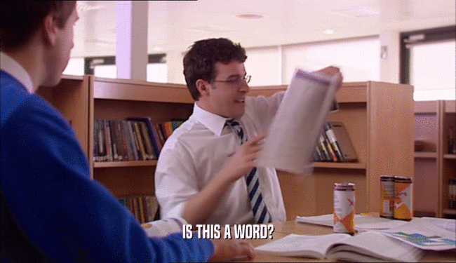 IS THIS A WORD?  