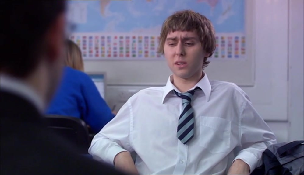 I NEVER LIKED HIM WHEN HE WAS ILL, AND I DON'T LIKE HIM NOW HE'S GETTING BETTER. SIMPLES. 