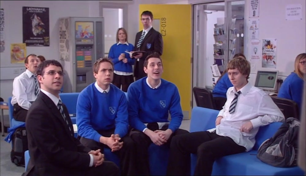 IN PREPARATION FOR HIS RETURN TO SCHOOL, HE'S COMING IN AT LUNCHTIME TO ANSWER 