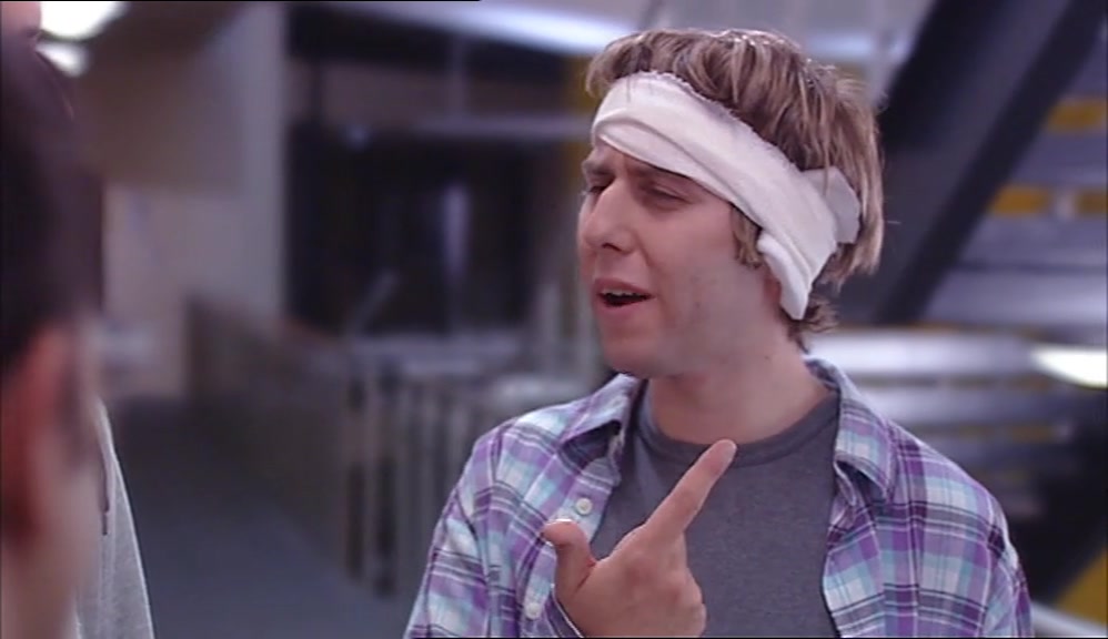 PERFECT. THAT'S WHY I'VE GOT TO WEAR THIS MASSIVE BANDAGE. 