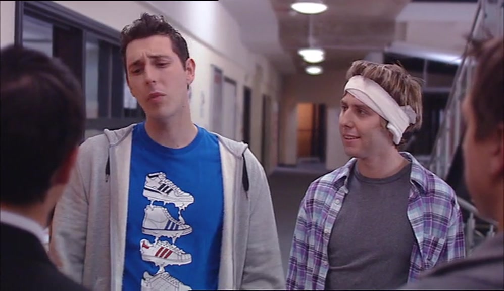 - DON'T WORRY, IT WAS AFTER YOU. - THAT MAKES IT WORSE. 