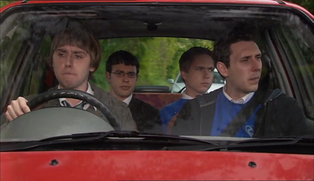 - ROUNDABOUT, JAY! - GIVE WAY TO THE FUCKING LEFT! 