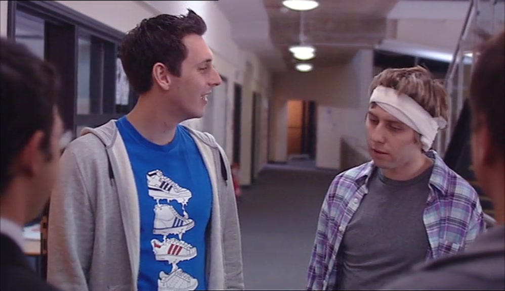 - ALL RIGHT, GAYS? - HOW'S YOUR EAR, JAY? 