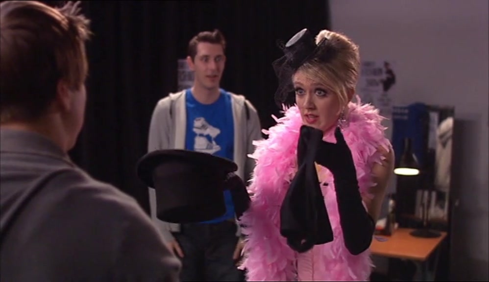 CHRIS YATES WAS MEANT TO BE WEARING THIS FOR MY SEXY FINALE. 