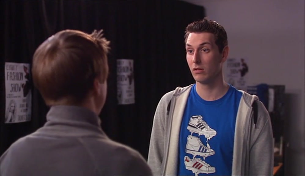 DID YOU HEAR WHAT SHE SAID? SHE THINKS I'VE GOT A GREAT BODY. 