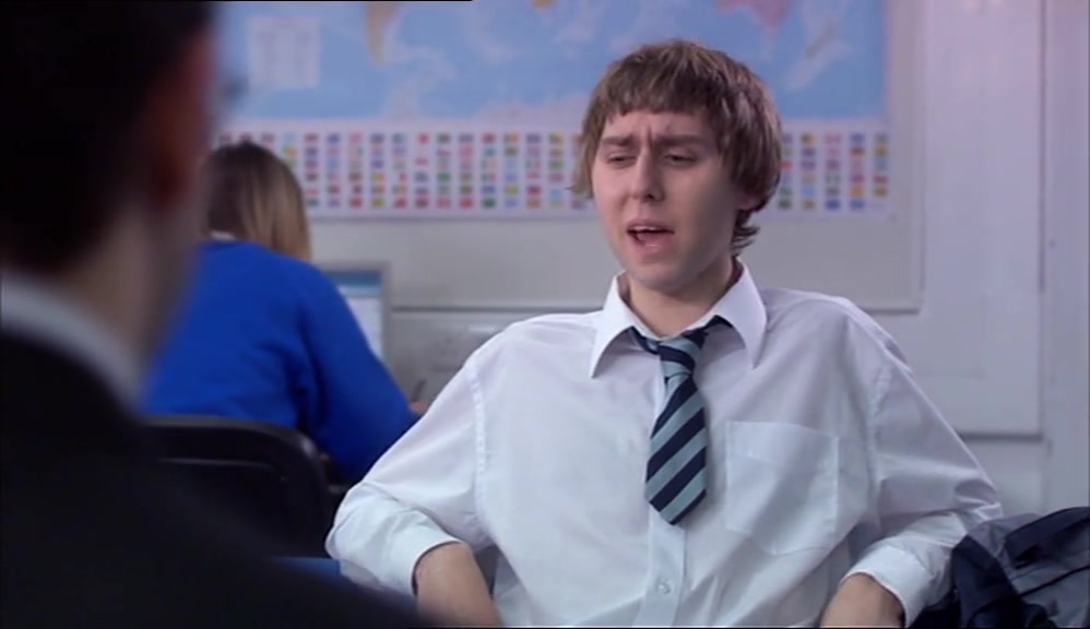 I NEVER LIKED HIM WHEN HE WAS ILL, AND I DON'T LIKE HIM NOW HE'S GETTING BETTER. SIMPLES. 