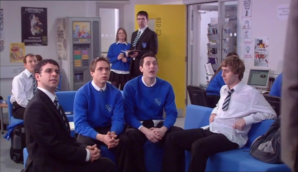 IN PREPARATION FOR HIS RETURN TO SCHOOL, HE'S COMING IN AT LUNCHTIME TO ANSWER 