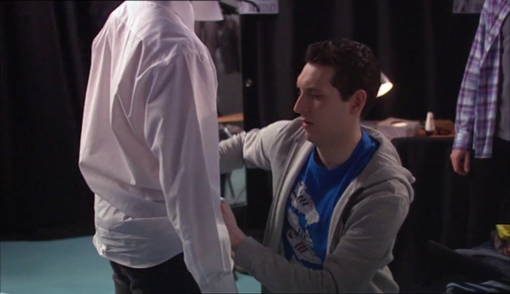 NEIL, YOU JUST BRUSHED MY PENIS THERE.  