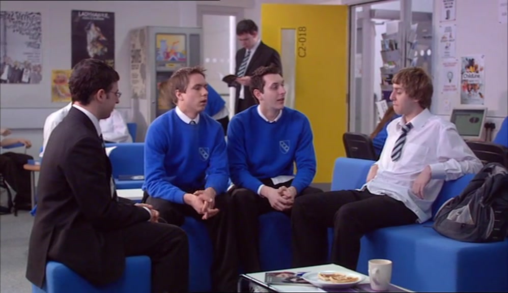 - APART FROM A PAPER BAG FOR YOUR FUCKING HEAD. - BRILLIANT. SHALL WE GIVE IT A REST NOW, JAY? 