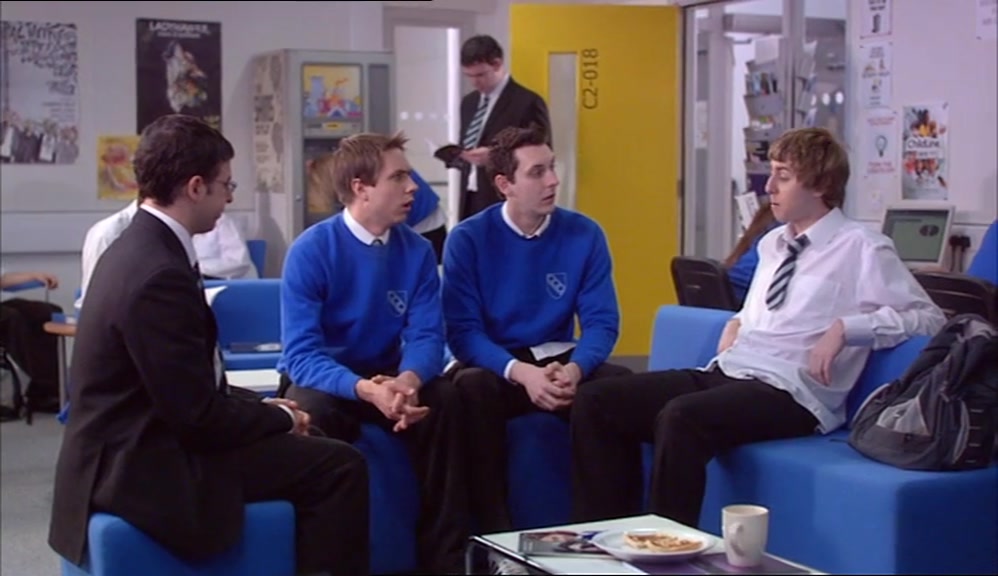 - APART FROM A PAPER BAG FOR YOUR FUCKING HEAD. - BRILLIANT. SHALL WE GIVE IT A REST NOW, JAY? 