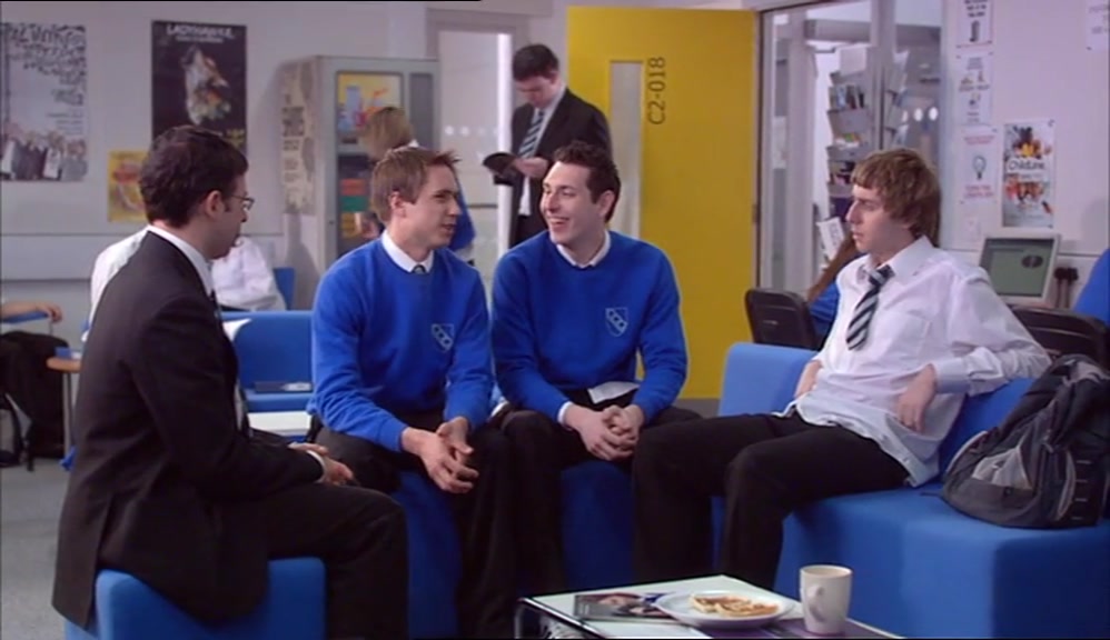 - APART FROM A PAPER BAG FOR YOUR FUCKING HEAD. - BRILLIANT. SHALL WE GIVE IT A REST NOW, JAY? 