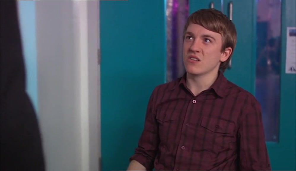 - THAT'S NOT VERY MATURE, IS IT? - EVEN IN THIS CHAIR, I COULD KICK YOUR ARSE. 