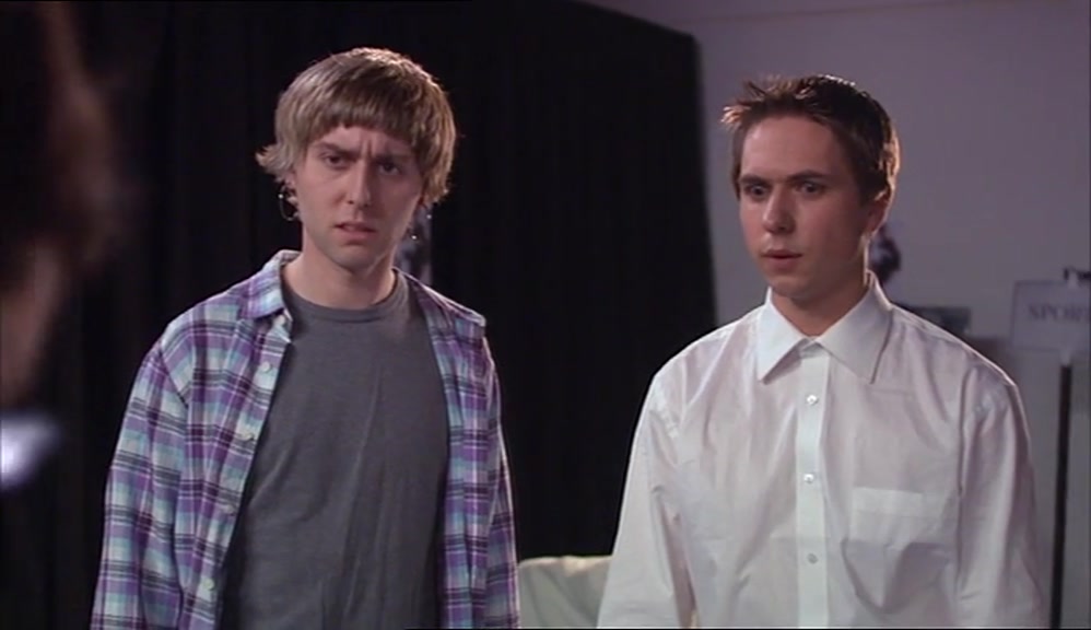 - THAT'S THE SECOND TIME. - YEAH, I KNOW. 