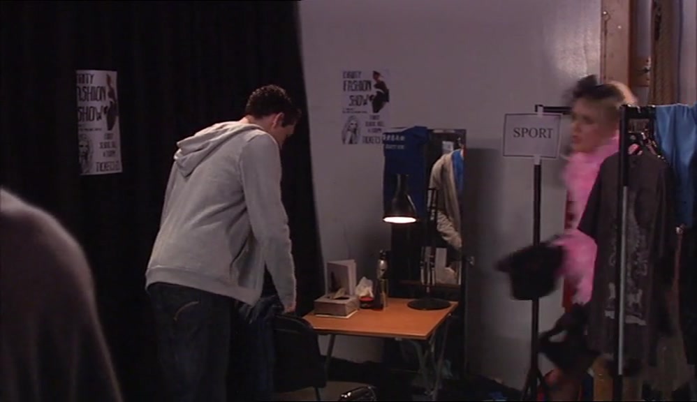 - FUCKING HELL. AT LAST. - SIMON, THERE'S BEEN A SLIGHT CHANGE OF PLAN. 