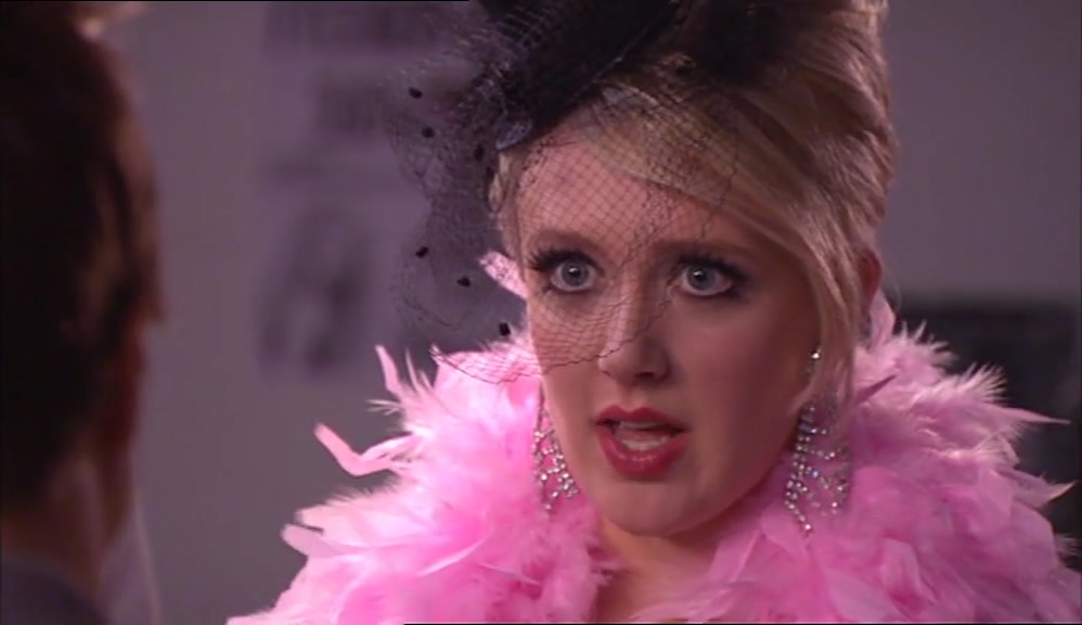 IT MEANS THAT I NEED YOU TO WEAR THIS INSTEAD FOR THE SEXY FINALE. 