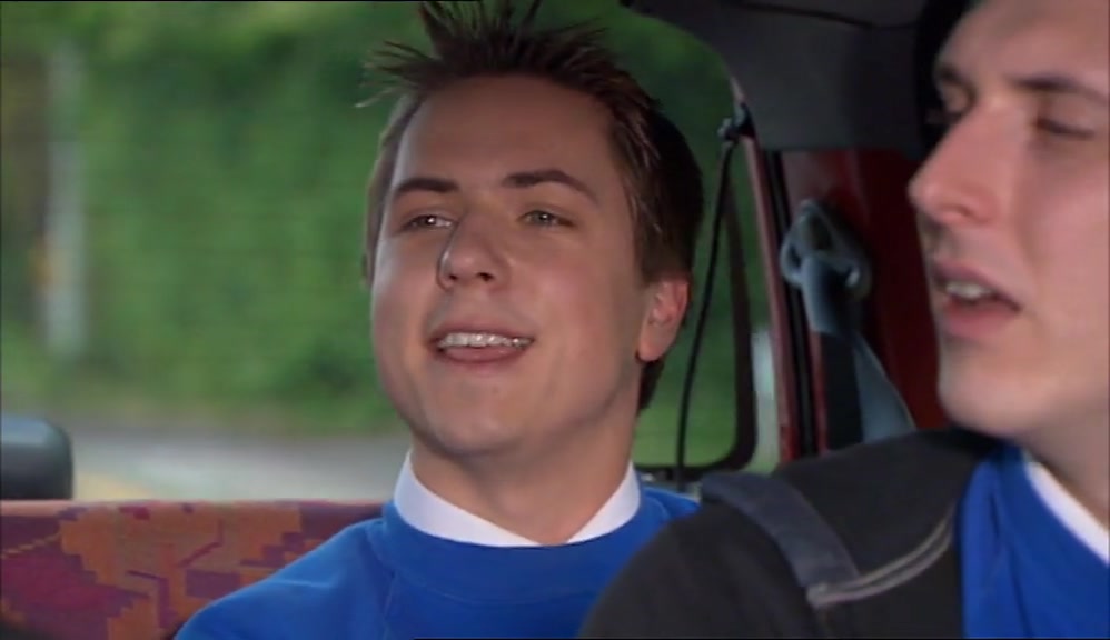 - FUCK OFF! - OH, YEAH, THAT IS THE GAY ONE. 