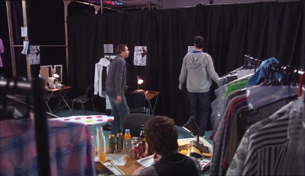 - OH, WHAT THE FUCK IS THIS? - IT'S A CURTAIN. 