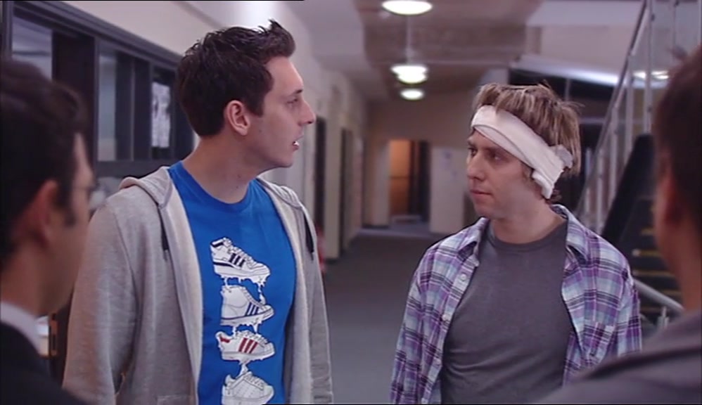 - ALL RIGHT, GAYS? - HOW'S YOUR EAR, JAY? 