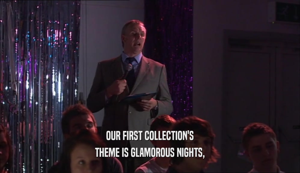 OUR FIRST COLLECTION'S THEME IS GLAMOROUS NIGHTS, 