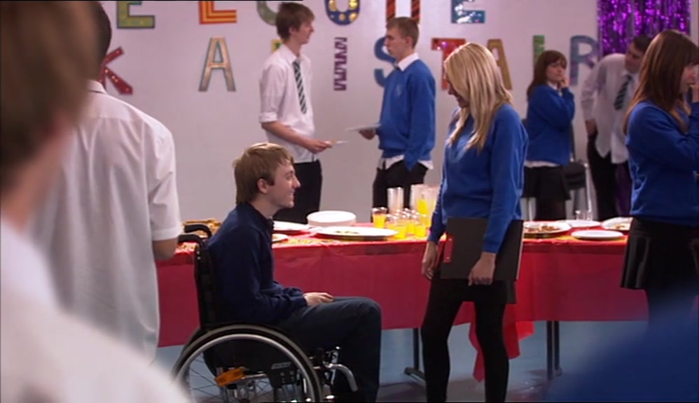 - FUCKING MILKING IT. - JAY, HE'S IN A WHEELCHAIR. 
