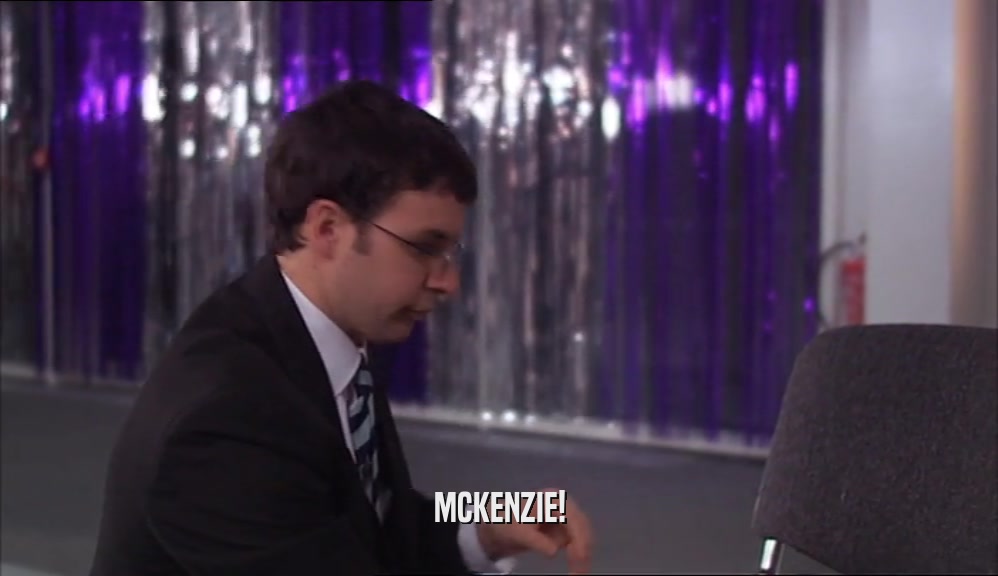 MCKENZIE!  