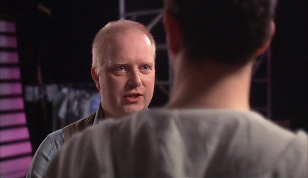 RIGHT, THEN, LET'S GET YOU OUT THESE CLOTHES. 