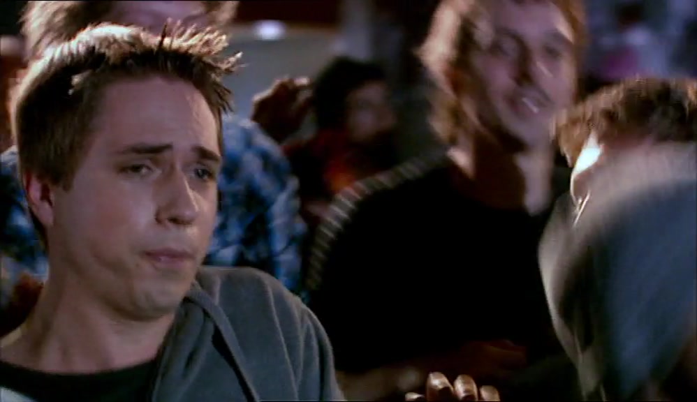 SIMON, YOU'VE GOT TO MOSH, OR THEY'LL CRUSH YOU! 