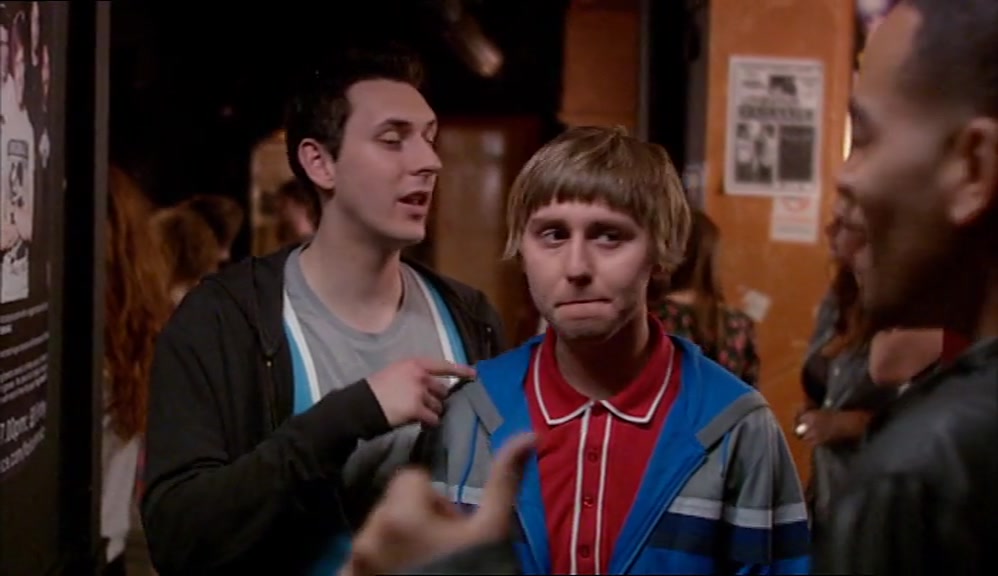 - WELL, COS WE SAW YOU... - 'CAUSE I'M BLACK? 