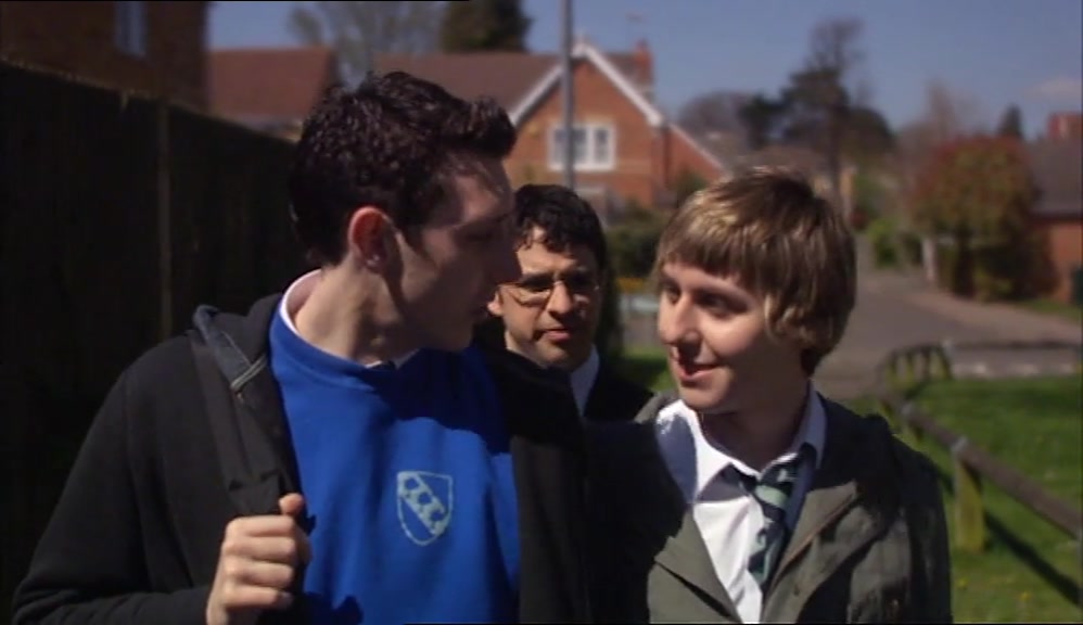 - SIMON'S OFF TO GET HIS FIX NOW. - SI'S DOING DRUGS? 