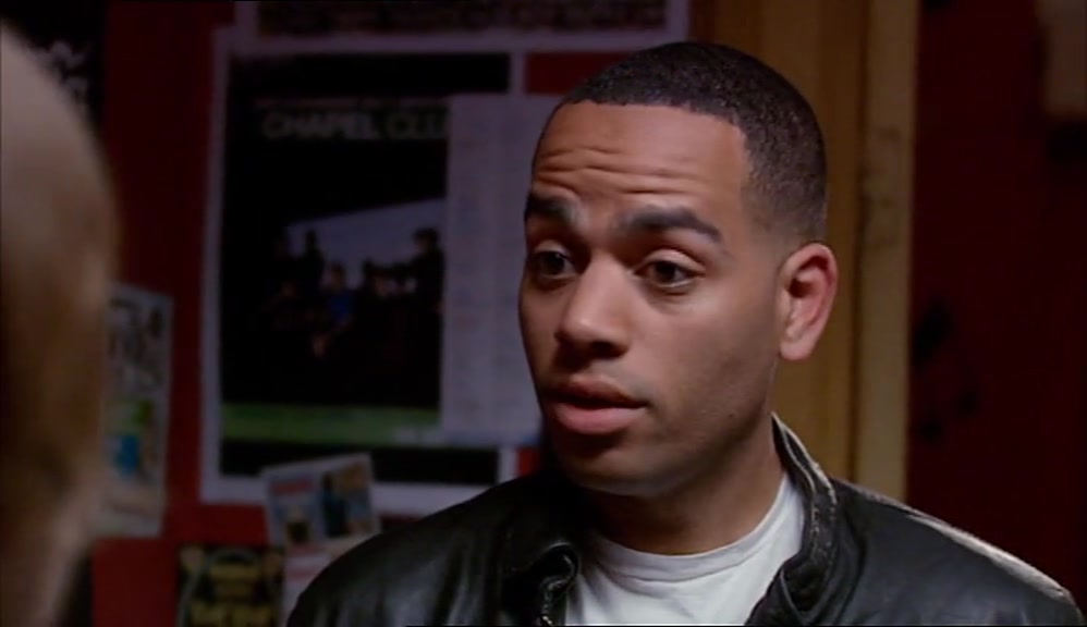 - SORT ME OUT, GEEZER. - WHAT? 