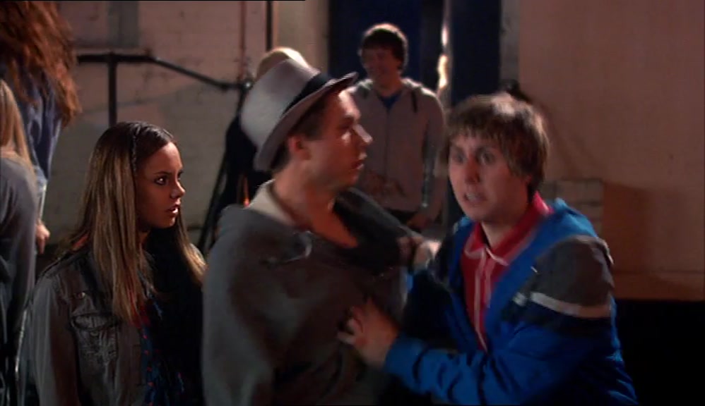 - OH, SHIT, THE BLUE LIGHTS. - IT'S AN AMBULANCE. 