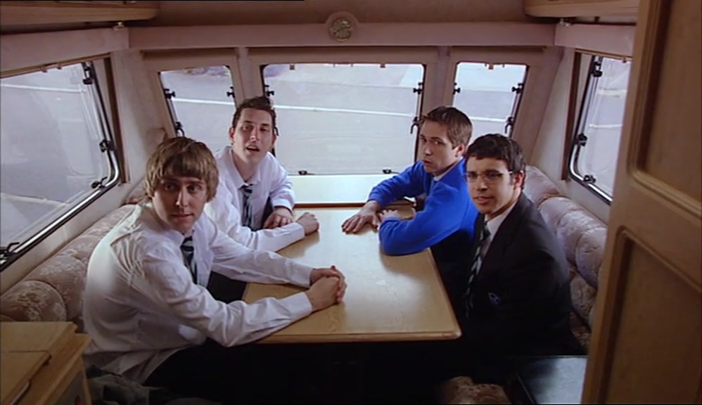 IS JAY SHOWING YOU WHERE HE USED TO SHAG THE CUSHIONS? 